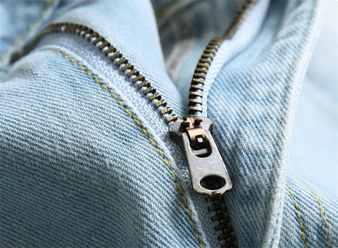 Men's Summer Distressed Casual Straight Denim Jean Shorts