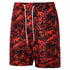 Men's Summer Printed Casual Beach Shorts With Drawstring