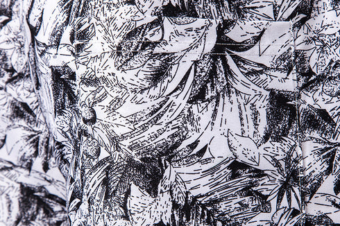 Men's Summer Printed Casual Beach Shorts With Drawstring