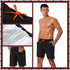 Men's Summer Quick Dry Surf Swim Trunks with Mesh Lining