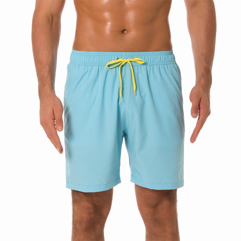 Men's Summer Quick Dry Surf Swim Trunks with Mesh Lining