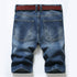 Men's Summer Slim Fit Holes Casual Denim Jean Shorts
