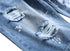 Men's Summer Slim Fit Holes Casual Denim Jean Shorts