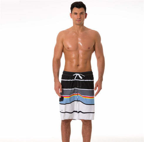 Men's Summer Swim Trunks Quick Dry Surf Board Shorts