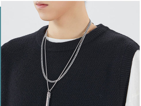 Men's Sweater Vest Sleeveless Round Neck Tank Top