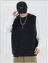 Men's Sweater Vest Sleeveless Round Neck Tank Top