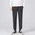Men's Thicken Slim Fit Cropped Pleat-Front Dress Pants