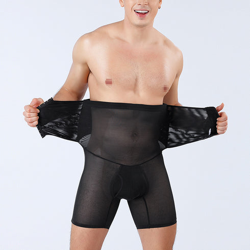 Men's Tummy Control Thigh Lift Shorts Butt Lifter Shapewear