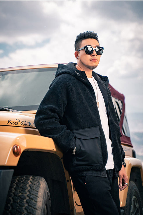 Men's Warm Fleece Outdoor Plus Size Jacket Coats