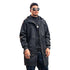 Men's Warm Windbreaker Full-Zip Mid-Long Jacket