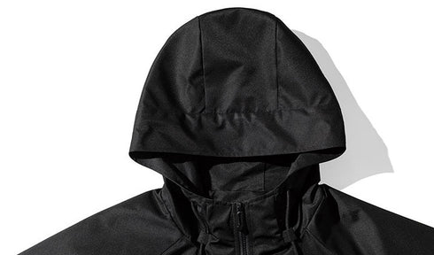 Men's Warm Windbreaker Full-Zip Mid-Long Jacket