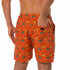 Men's Water Sport Printed Lightweight Swim Trunks