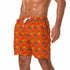 Men's Water Sport Printed Lightweight Swim Trunks