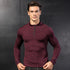 Men's Winter Brushed Running Skinny Quick Dry Shirt