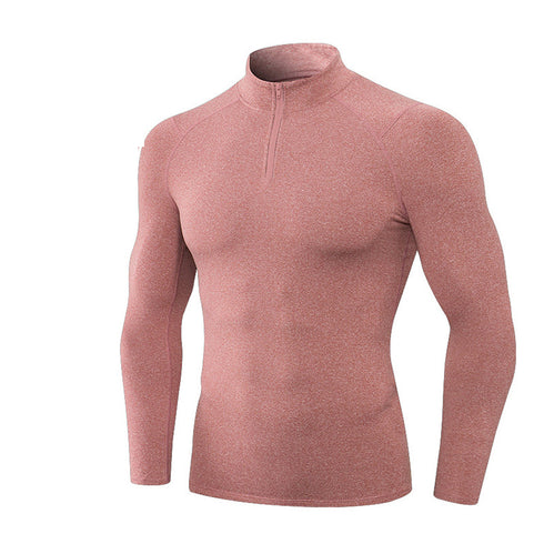 Men's Winter Running Quick Dry Brushed Warm Shirt