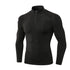 Men's Winter Running Quick Dry Brushed Warm Shirt