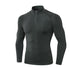 Men's Winter Running Quick Dry Brushed Warm Shirt