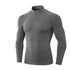 Men's Winter Running Quick Dry Brushed Warm Shirt