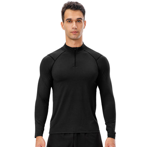Men's Winter Running Skinny Quick Dry Shirt Undershirt