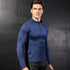 Men's Winter Running Stretchy Skinny Shirt Undershirt