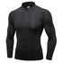 Men's Winter Running Stretchy Skinny Shirt Undershirt