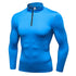 Men's Winter Running Stretchy Skinny Shirt Undershirt
