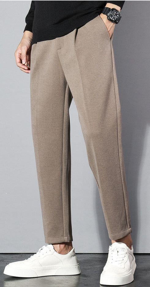 Men's Wool Classic-Fit Pleated Dress Pants