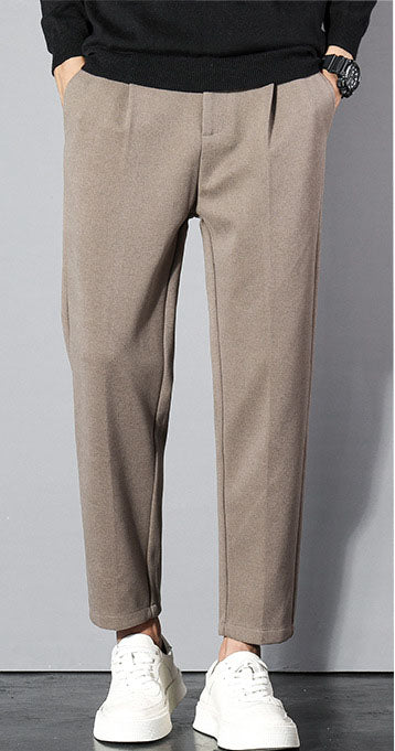 Men's Wool Classic-Fit Pleated Dress Pants