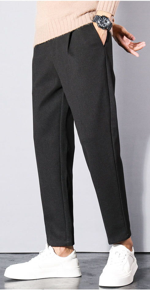 Men's Wool Classic-Fit Pleated Dress Pants