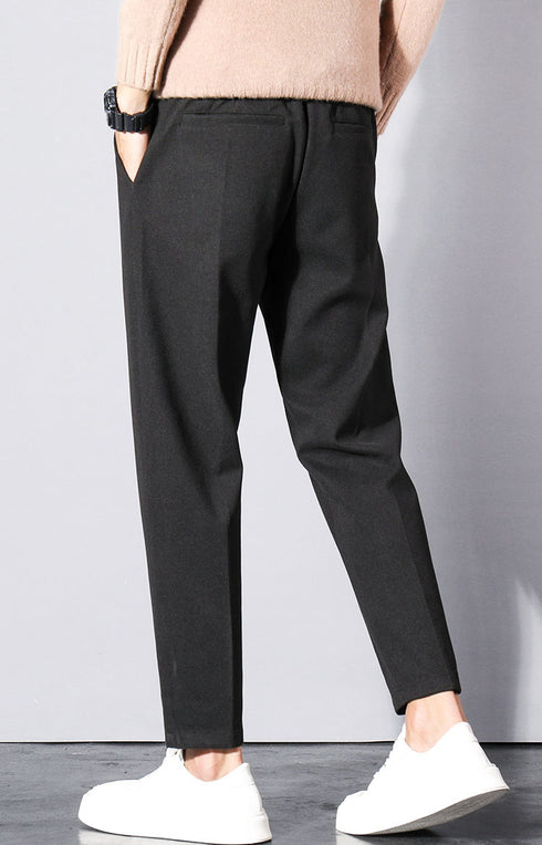 Men's Wool Classic-Fit Pleated Dress Pants