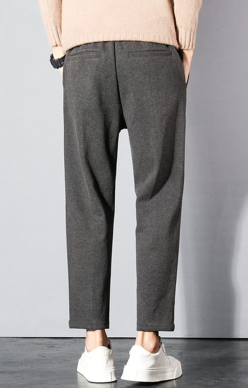 Men's Wool Classic-Fit Pleated Dress Pants