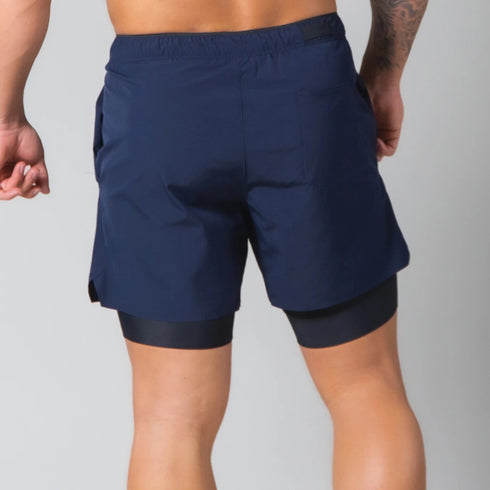 Men's Workout Athletic Jogger with Compression Liner