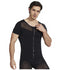 Men's Zipper Abdomen Control Compression T-shirt Shapewear