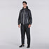 Men's Zipper Sauna Suits Sweat Gym Workout Full Body