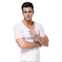 Men's Zipper Tummy Thermal Compression Short Sleeve Shapewear