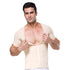 Men's Zipper Tummy Thermal Compression Short Sleeve Shapewear