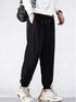 Mens Drawstring Fashion Plus Size Joggers Sports Pants