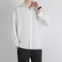 Blank Men's Long Sleeve Casual Button Up Plus Size Shirt