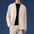 Men's Plus Size Slim Fit Casual Woolen Button Suit Jacket