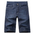 Mens Summer Casual Plus Size Fit Jeans Denim Shorts