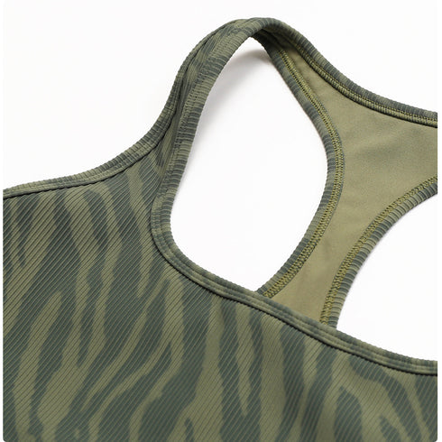 Modern Leopard Sexy Women's Running Sports Bra Tank