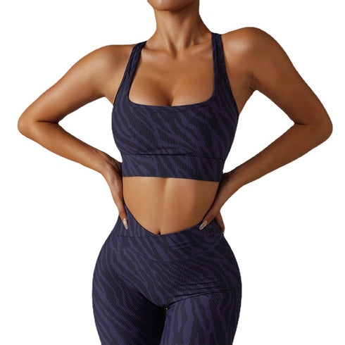 Modern Leopard Sexy Women's Running Sports Bra Tank