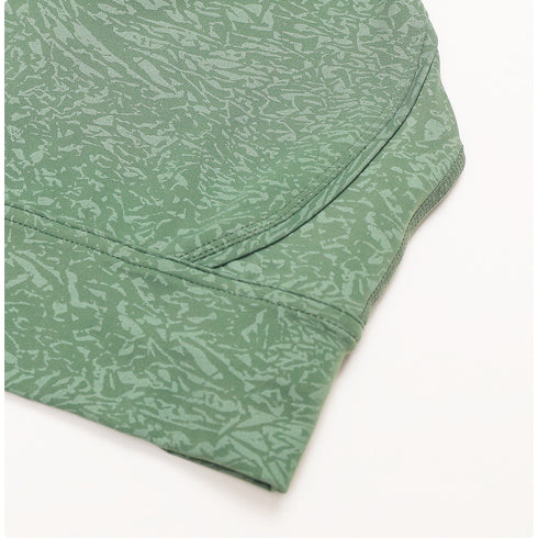 Naked Feeling Women's Floral Pattern Running Sports Bra Tank