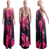 New Fashion Women's Plus Size Loose Printed Maxi Dresses