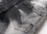 New Individuality Mid Waisted Men's Ripped Jeans Shorts