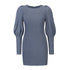 New Knitted Long Sleeves Hip Wrap Women's Sweater Dress