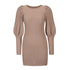 New Knitted Long Sleeves Hip Wrap Women's Sweater Dress