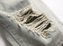 New Mid Waisted Men's Jean Shorts Men's Ripped Jeans Shorts