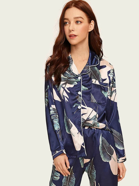 New Women's Fashionable Loungewear Sleepwear Pajama Sets