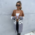 New Women's Stylish Leopard Patchwork Sweater Outwear